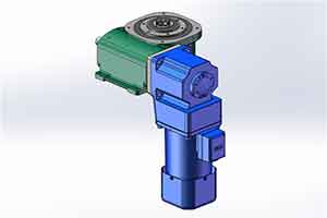 Indexer motor, rotary indexer drive