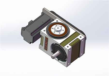 Indexer motor, rotary indexer drive