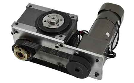 Indexer motor, rotary indexer drive