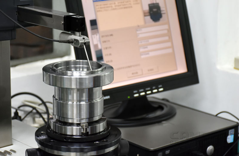 Roundness measurement of output shaft