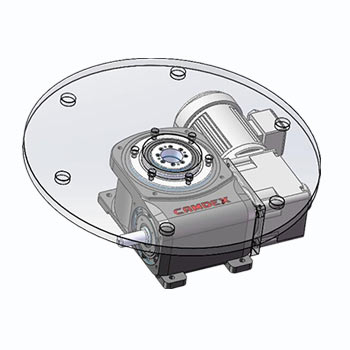 DA Ultra-thin Platform cam indexer(图1) DA series cam indexer