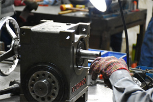 How to control the cam indexer, the indexer control method
