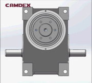 DF flange type cam indexer