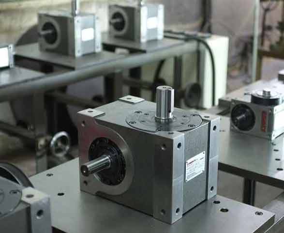 Indexer installation, rotary cam indexer application