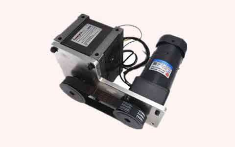What are the components of the automation system using the c(图2) Cam indexing table, cam accessories, spherical cam mechanism