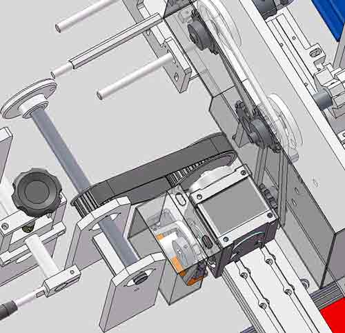 Cam indexer installation, indexing turntable connection, rotary indexing assembly