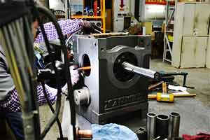 The cam indexer is used, the indexer is abnormal
